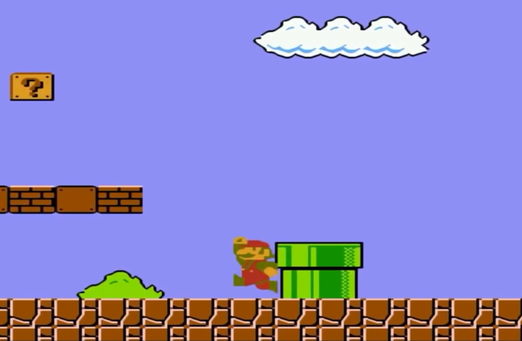 超級瑪利歐兄弟作為全球最為知名的2D平台遊戲。